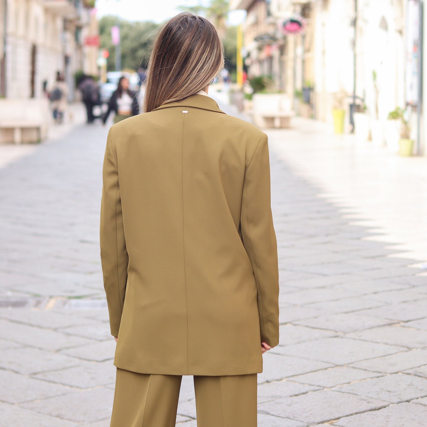 blazer da donna in twill Gaudì