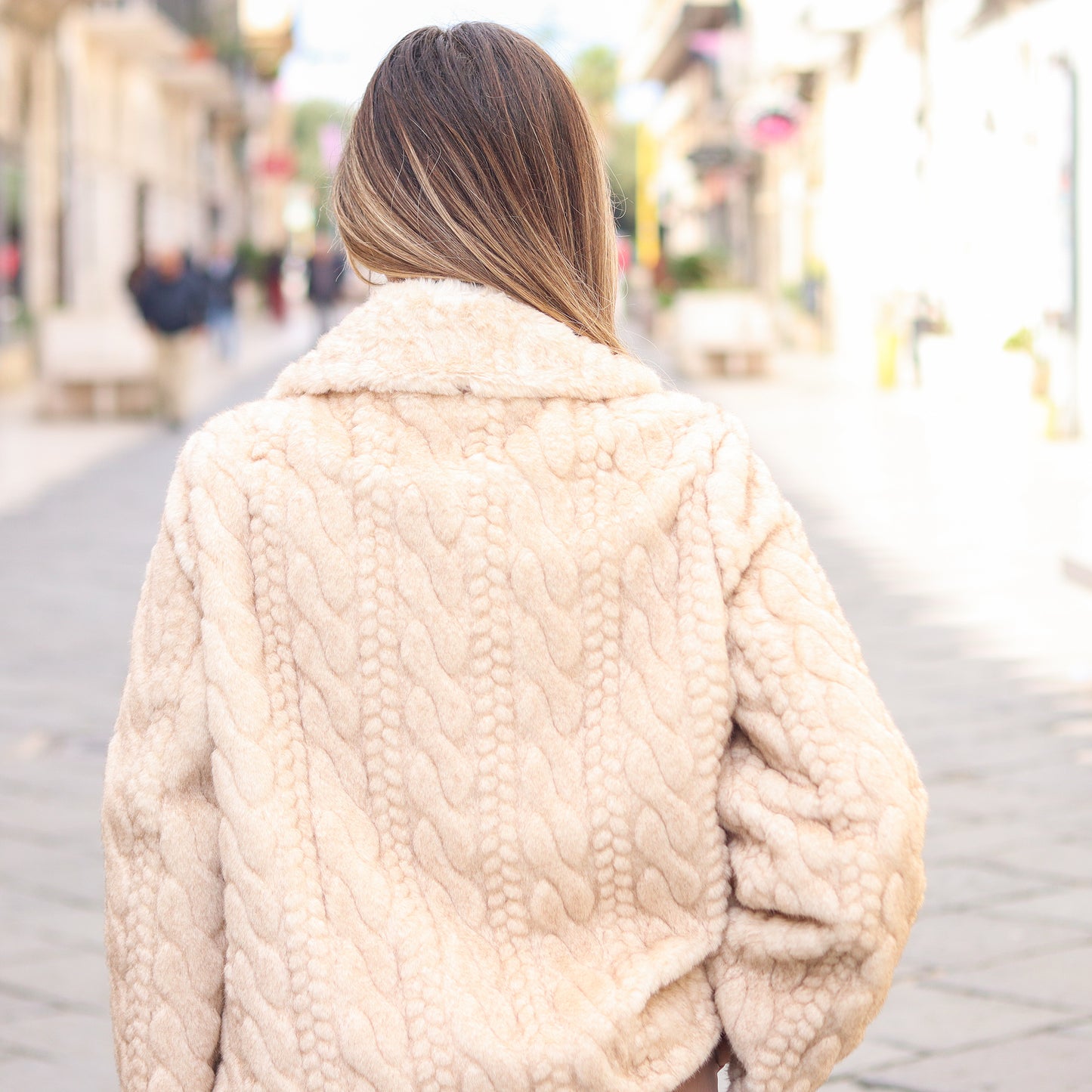 pelliccia Gaudi beige