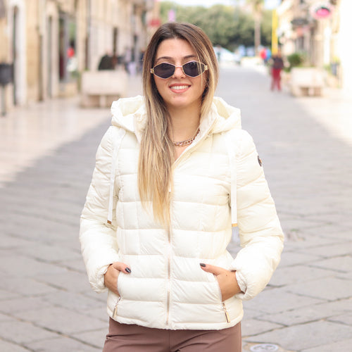 piumino Gaudì Bianco