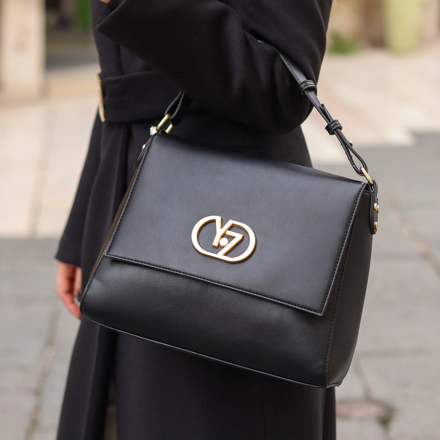 borsa a mano Yes Zee Nera