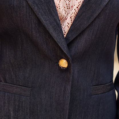 blazer in Denim Yes Zee