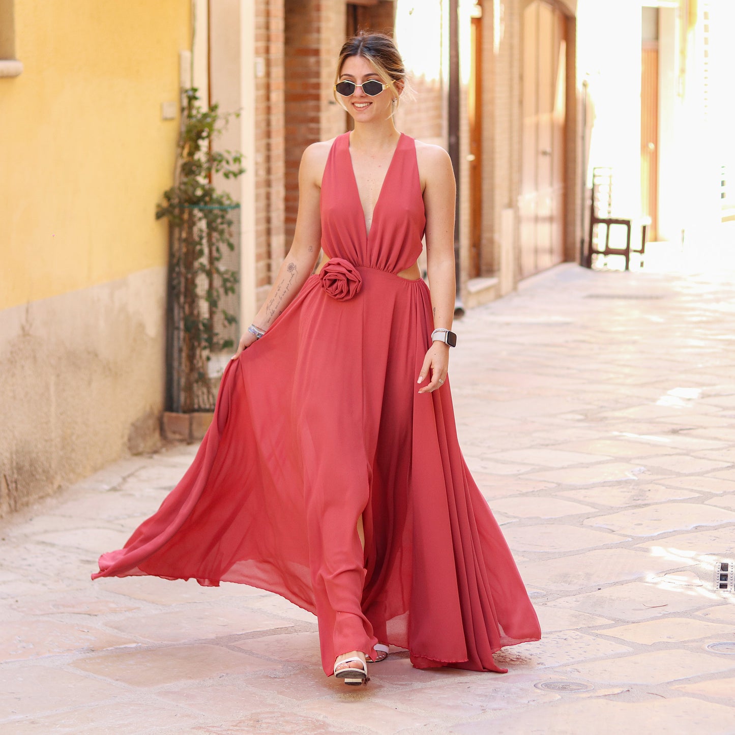 abito con cut-out Denny Rose