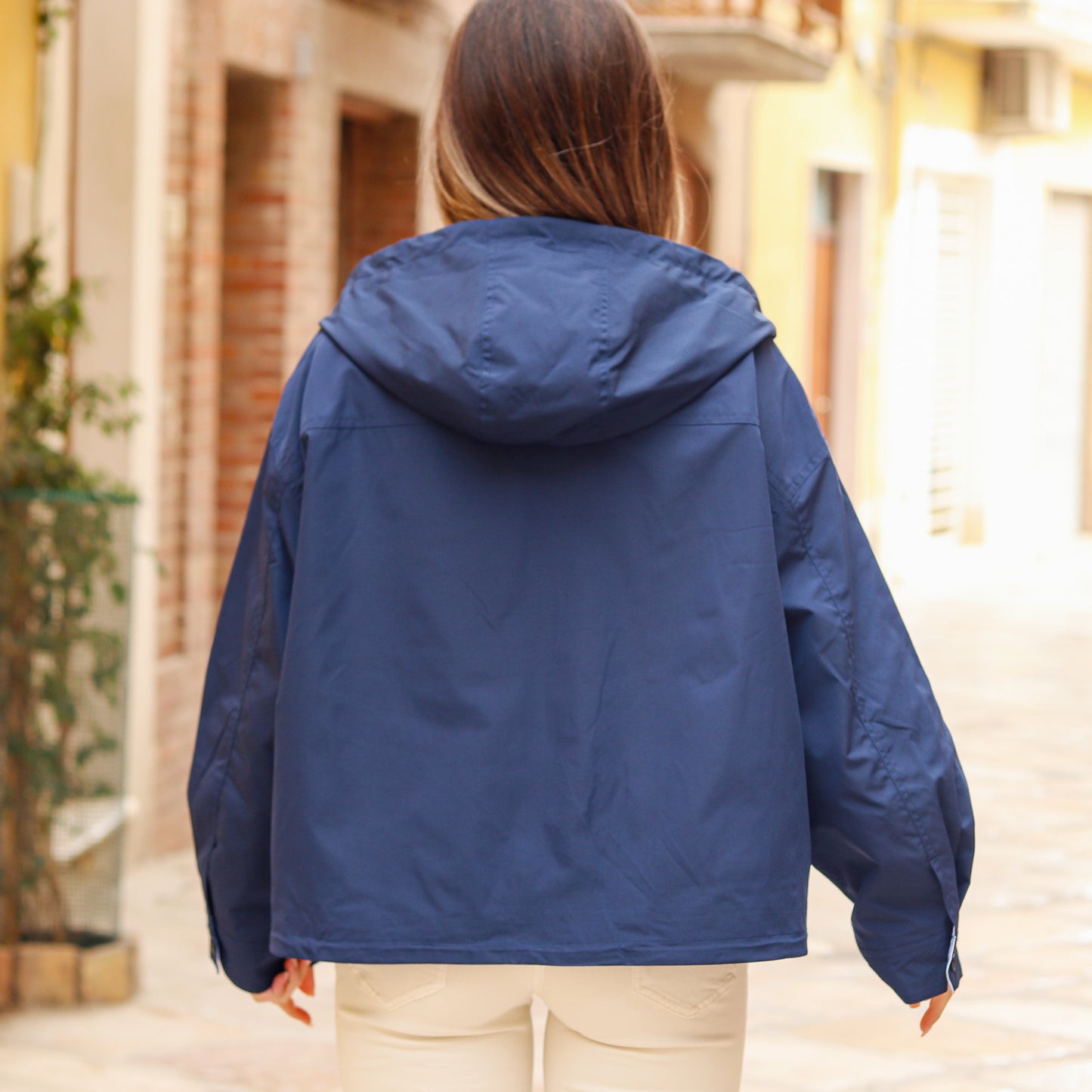 parka  oversize blu