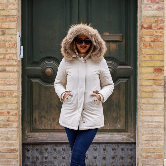 Parka Simil Woorlich Special Price Pelliccia GRANDE PANNA