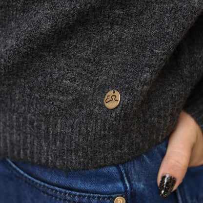 Pullover grigio scuro Yes Zee