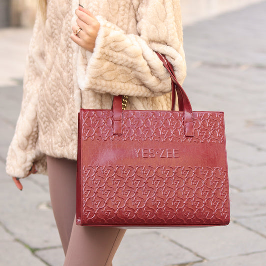 shopping bag Yes Zee bordeaux