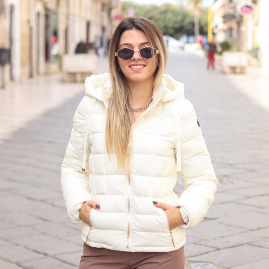 piumino Gaudì Bianco