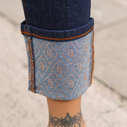 jeans skinny GAUDì con applicazione strass