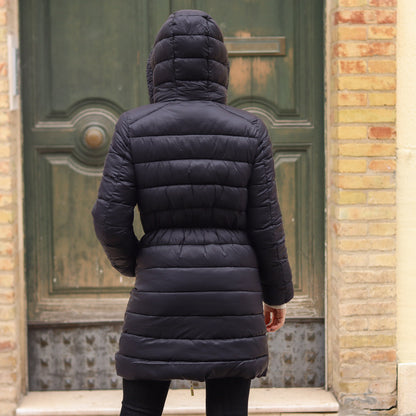 piumino lungo Gaudì nero