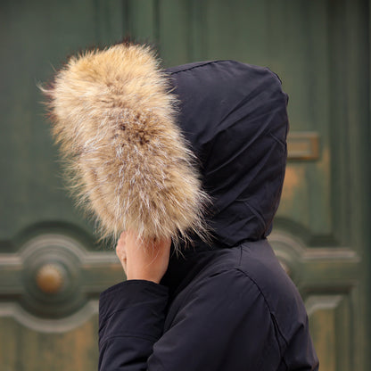 Parka Simil Woorlich Special Price Pelliccia GRANDE nero