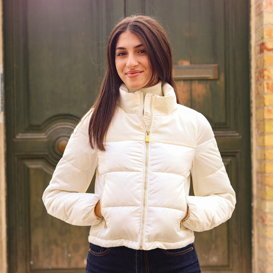 Piumino cropped YES ZEE