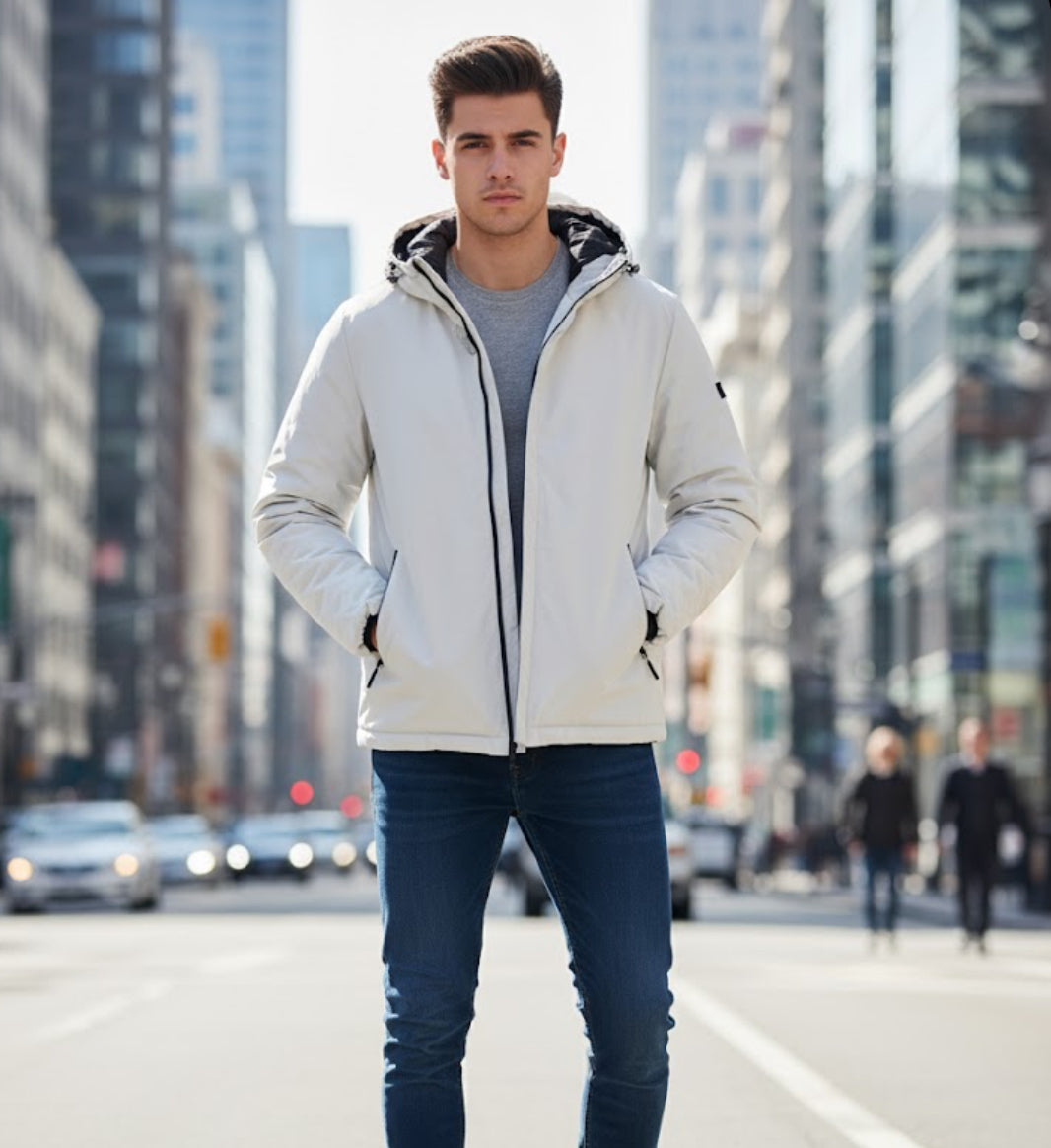 Piumino REVERSIBILE Yes Zee GHIACCIO