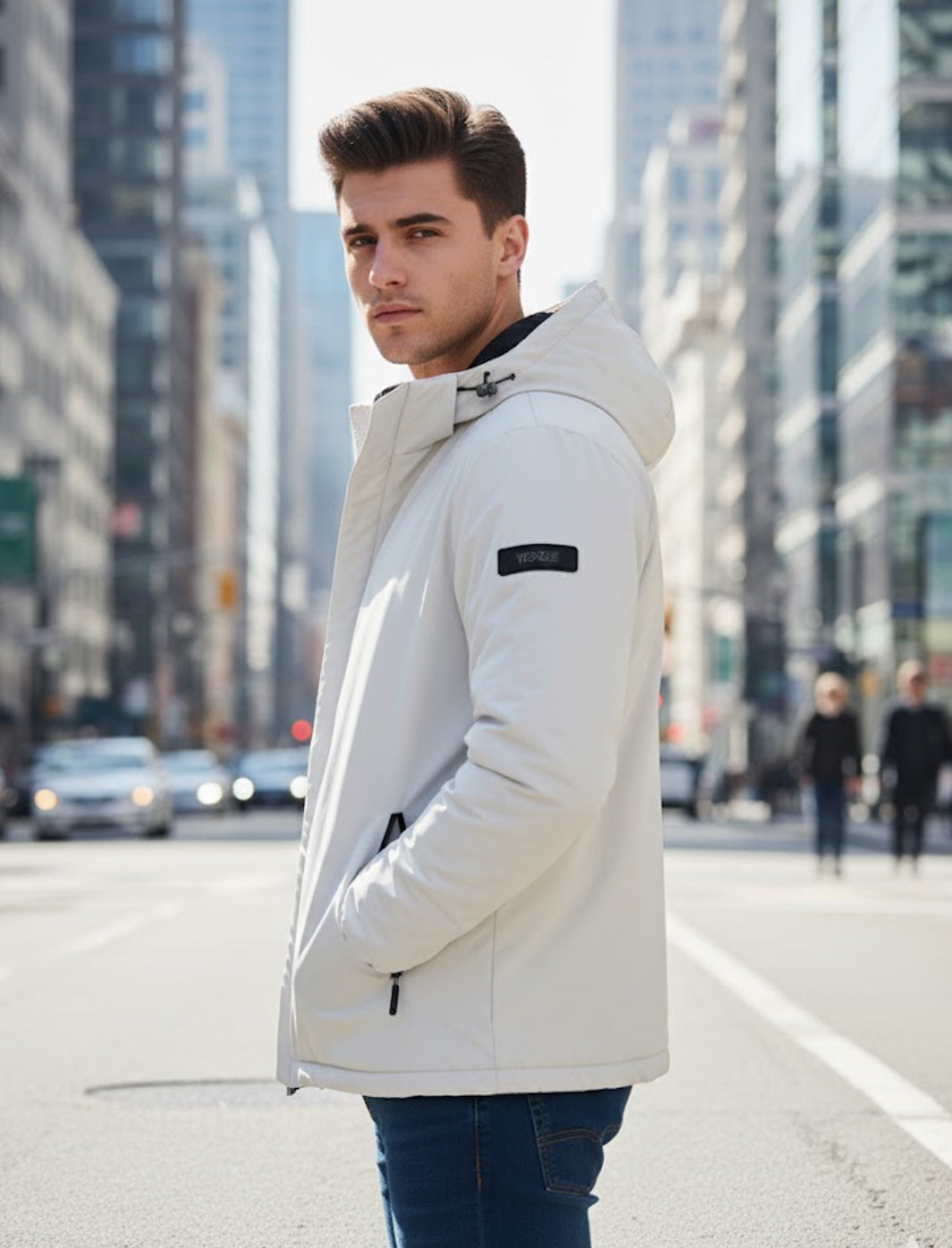 Piumino REVERSIBILE Yes Zee GHIACCIO